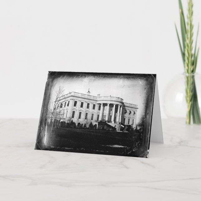 The White House In 1846 Card (Front)