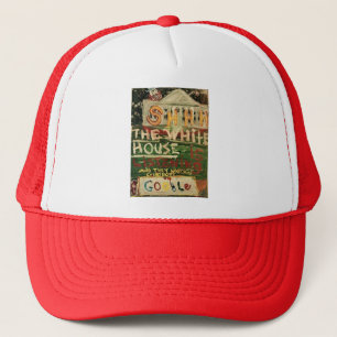 THE WHITE HOUSE IS LISTENING TRUCKER HAT