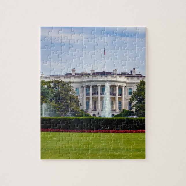 The White House Jigsaw Puzzle (Vertical)