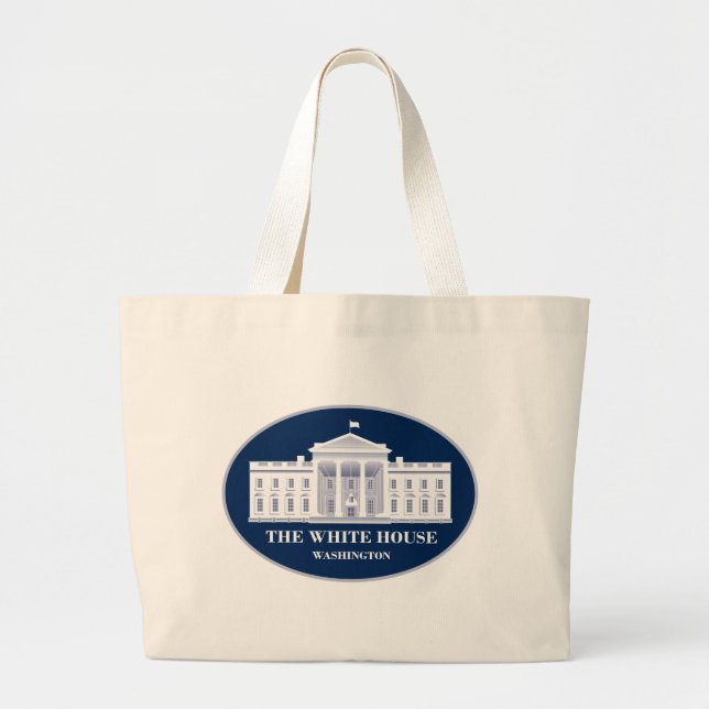 The White House Large Tote Bag (Front)