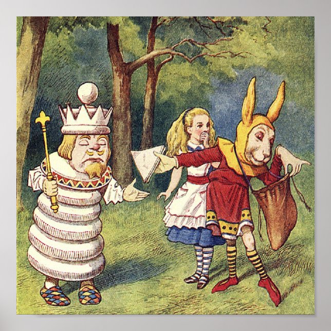 The White King and his Messenger Poster (Front)