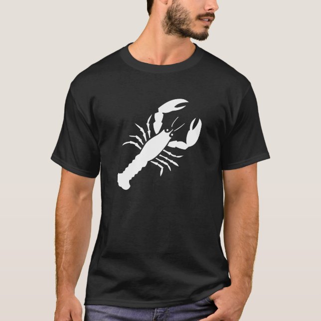 The White Lobster T-Shirt Shirts Design (Front)