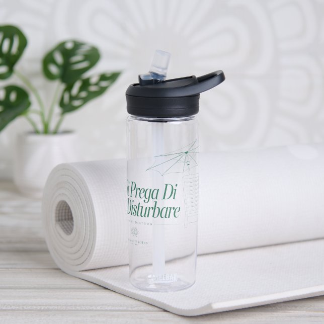 The White Lotus Do Not Disturb Water Bottle (Yoga)