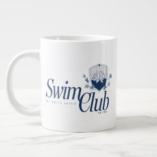 The White Lotus Swim Club Large Coffee Mug