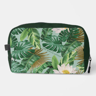 The White Lotus Tropical Canopy Pattern Dopp Kit