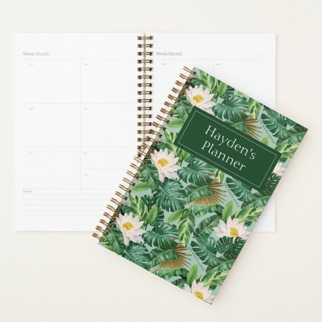 The White Lotus Tropical Canopy Pattern Planner (Display)