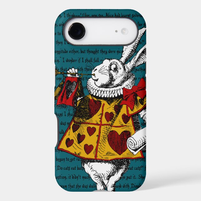 The White Rabbit Barely Case-Mate iPhone Case (Back)