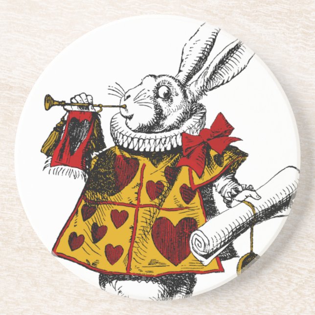 The White Rabbit Coaster (Front)