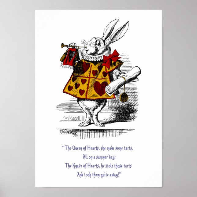 The White Rabbit Print (Front)