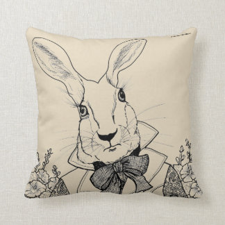 The White Rabbit, The Hurrier I Go Cushion