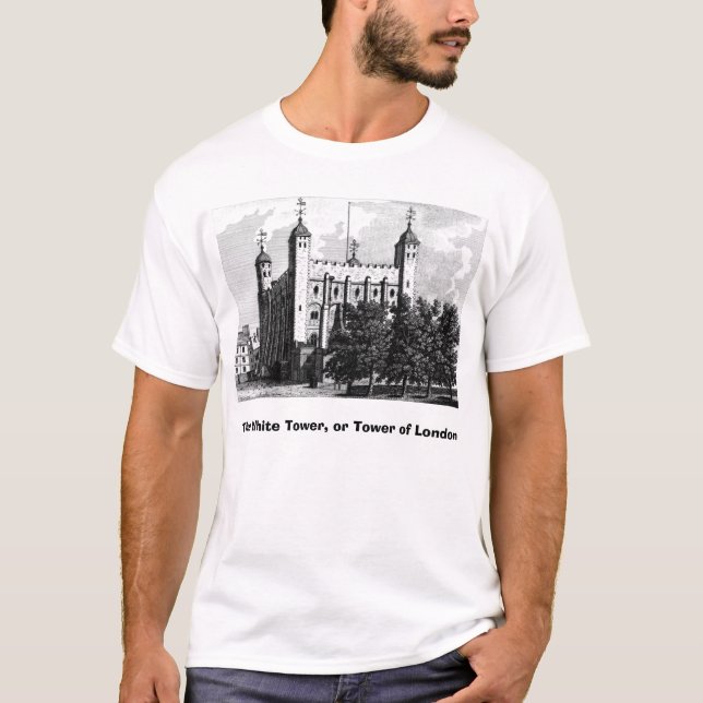 The White Tower, or Tower of London T-Shirt (Front)