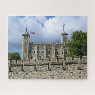 The White Tower - Tower of London - 16x20 inch Jigsaw Puzzle