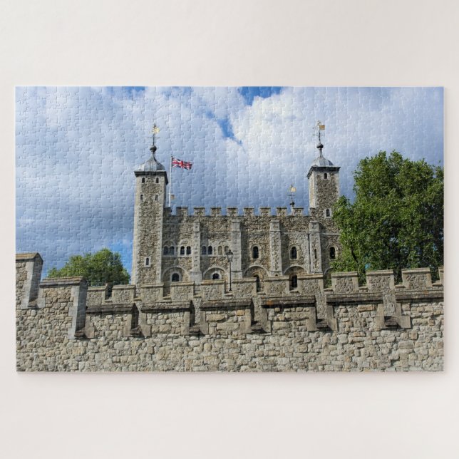 The White Tower - Tower of London - 20x30 inch Jigsaw Puzzle (Horizontal)
