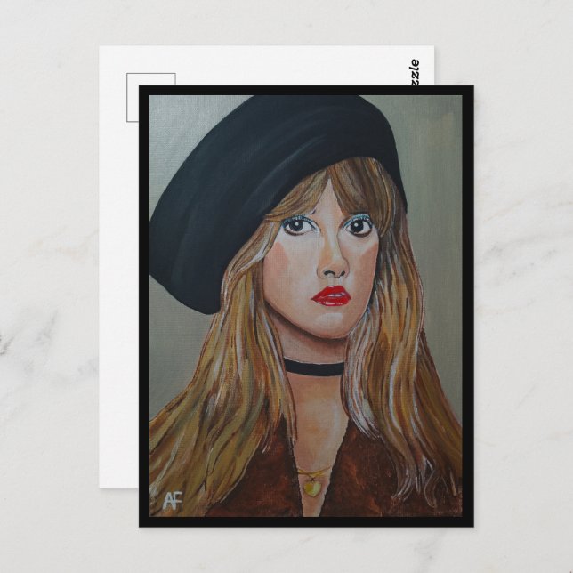 The White Witch Painting by Alfred Fox Collectible Postcard (Front/Back)