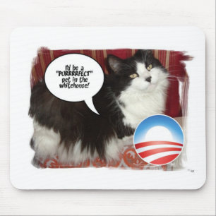 The Whitehouse Pet Kitty Cat Mouse Pad