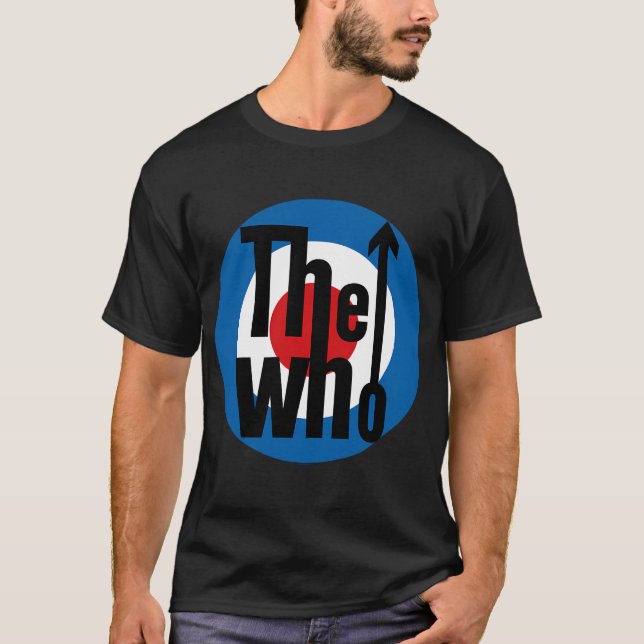 The Who Official Target Logo T-Shirt (Front)