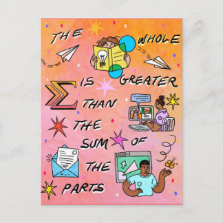 The Whole is Greater than the Sum of its Parts '22 Postcard