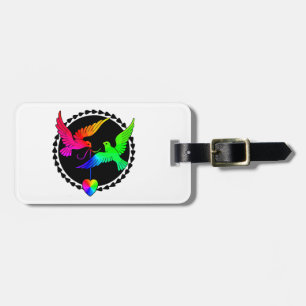 The Whole of the Rainbow Gay Honeymoon Luggage Tag