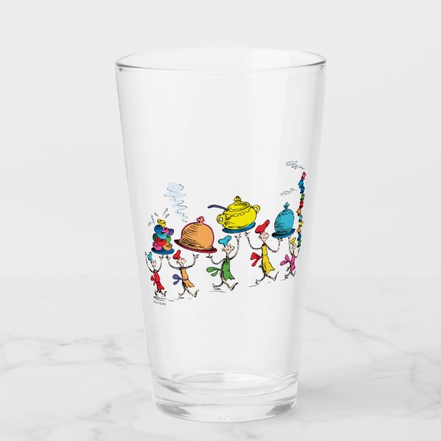 The Whos Carrying the Christmas Feast Glass (Front)