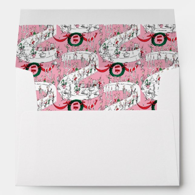 The Whos' Merry Christmas Feast Envelope (Back (Bottom))