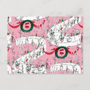 The Whos' Merry Christmas Feast Postcard