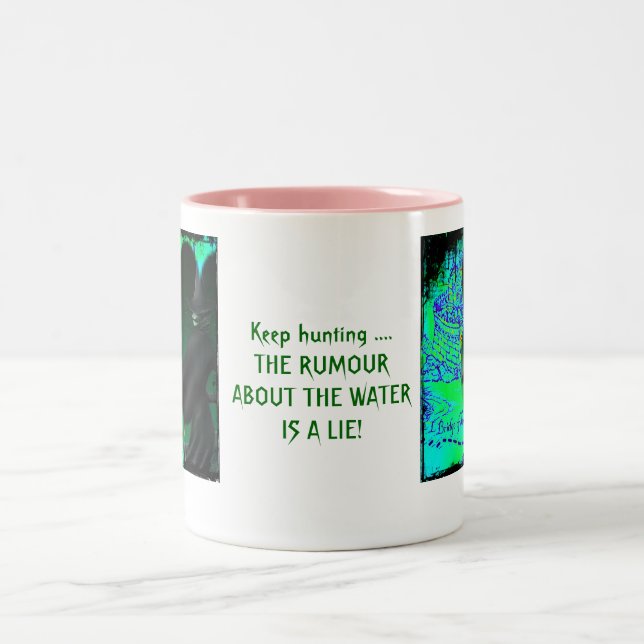 The wicked rumor Two-Tone coffee mug (Center)