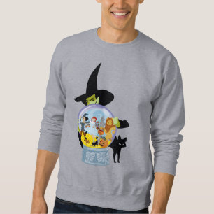 The Wicked Witch Crystal Ball Halloween Sweatshirt