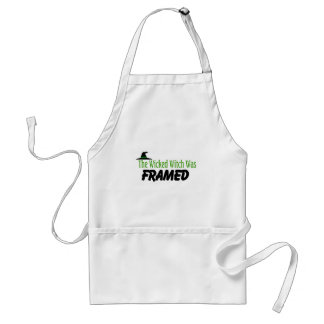 The Wicked Witch Was Framed Standard Apron