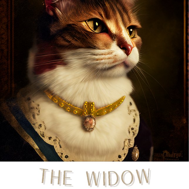 THE WIDOW CAT  T-Shirt (Creator Uploaded)