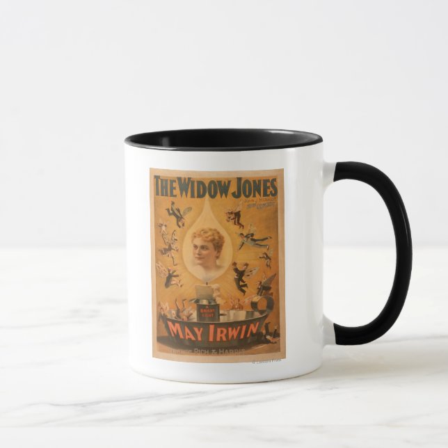 "The Widow Jones" attracting Men Like Flies Mug (Right)