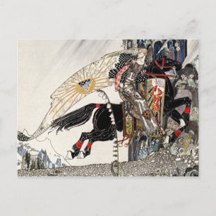 The Widow's Son: The Lad riding the Black Horse Postcard