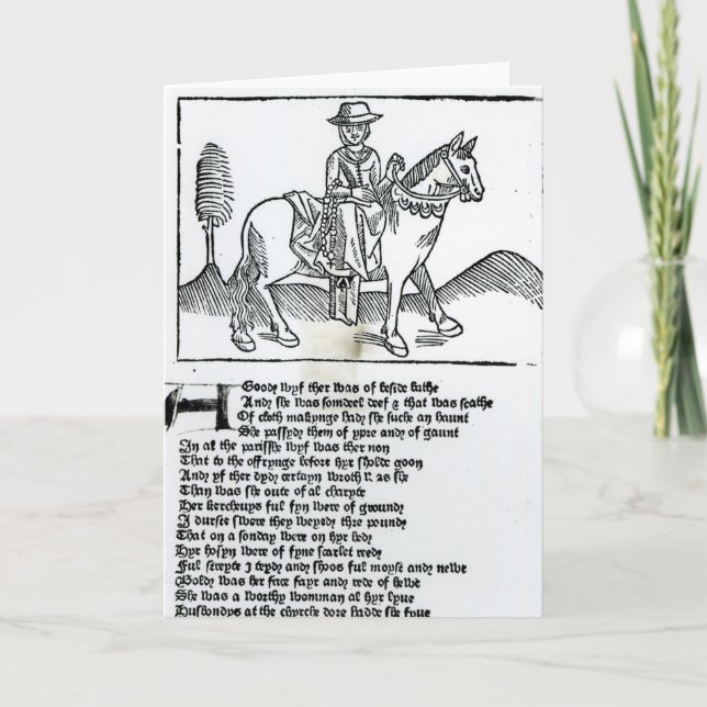 The Wife of Bath Card (Front)