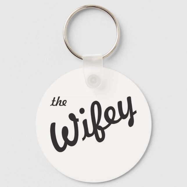 The Wifey Key Ring (Front)