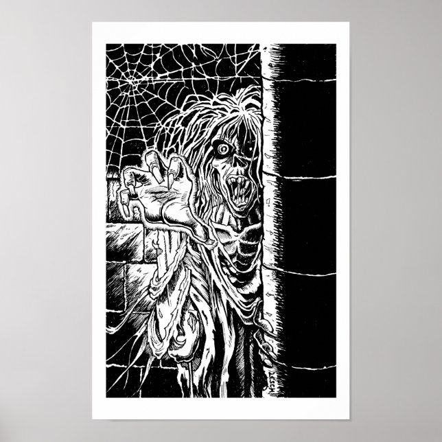 “The Wight” - Illustration by Tracy Lesch Poster (Front)