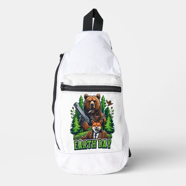 The Wild Duo Sling Bag (Front)