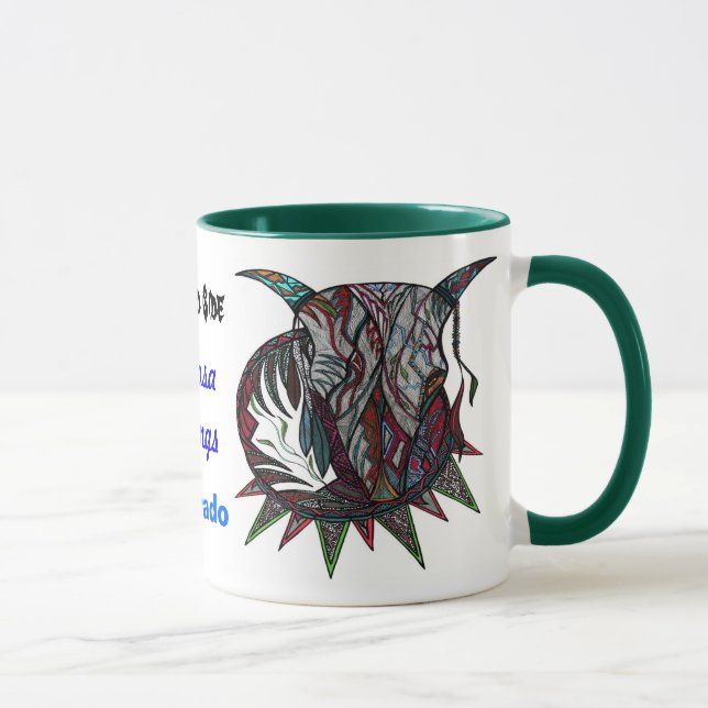 The Wild Side Bull Mug (Right)