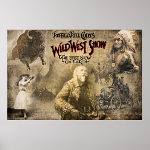 The WILD WEST of BUFFALO BILL CODY Poster