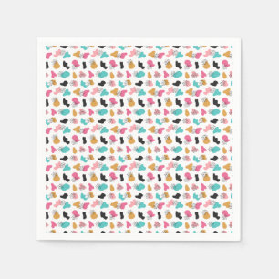 The Wildflower's Beauty Is In Its Untamed Heart Napkin