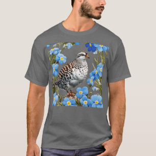 The Willow Ptarmigan and Alaska ForgetMeNots TShir T-Shirt