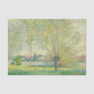The Willows by Claude Monet Tissue Paper