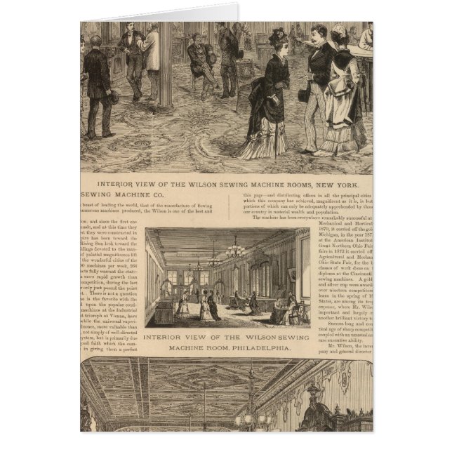 The Wilson Sewing Machine Company (Front)