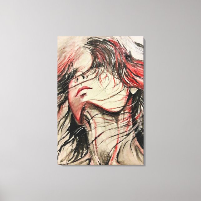 The Wind Of Changes Canvas Print Emotion Painting (Front)