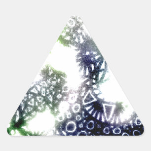 The Winding Worm A4 Triangle Sticker