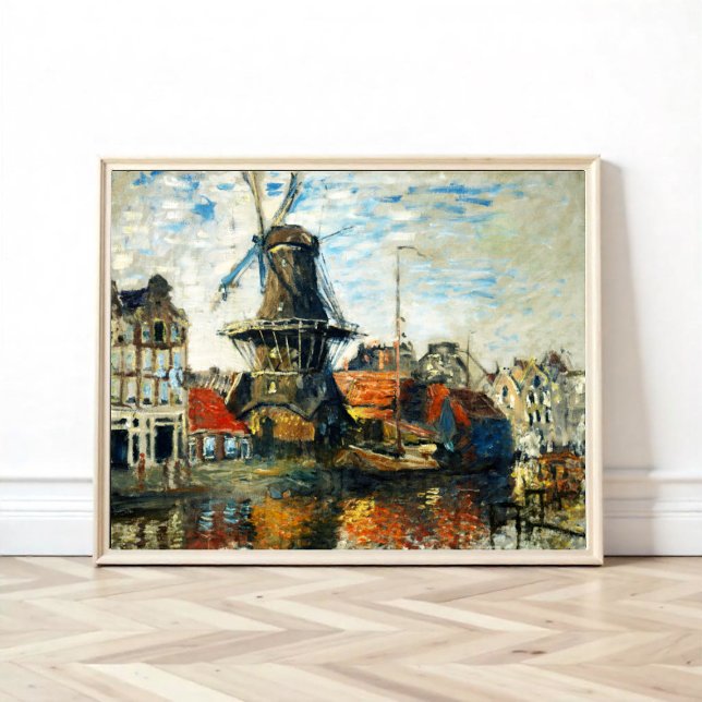 The Windmill, Claude Monet 1871  Poster (Creator Uploaded)