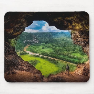 The Window Cave, Puerto Rico Mouse Pad