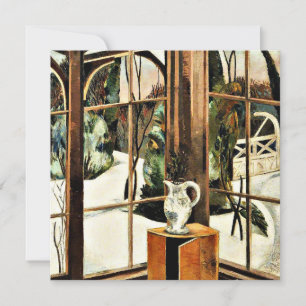 The Window, Iver Heath,  painting by Paul Nash Card