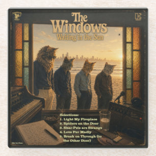 The Windows: a Parody Glass Coaster