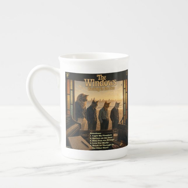 The Windows Album: a Parody Bone China Mug (Left)