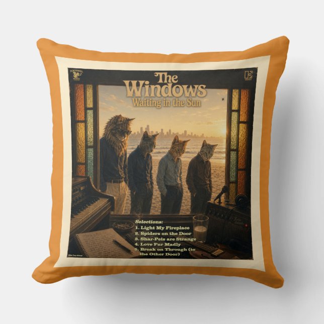 The Windows Album: a Parody Cushion (Front)