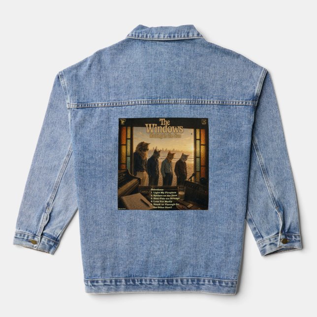 The Windows Album: a Parody Denim Jacket (Back)